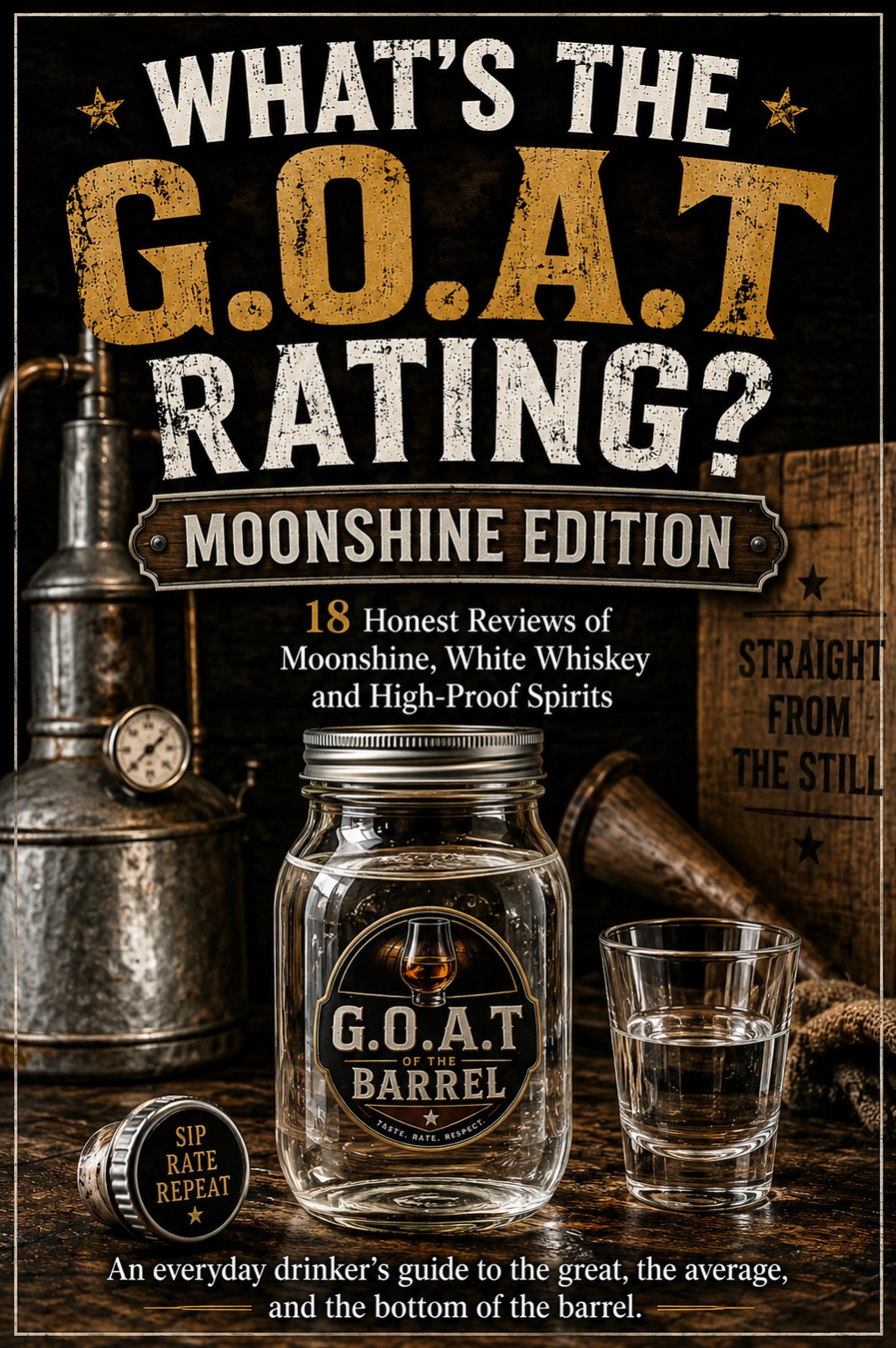 What's the G.O.A.T Rating? Moonshine Edition cover