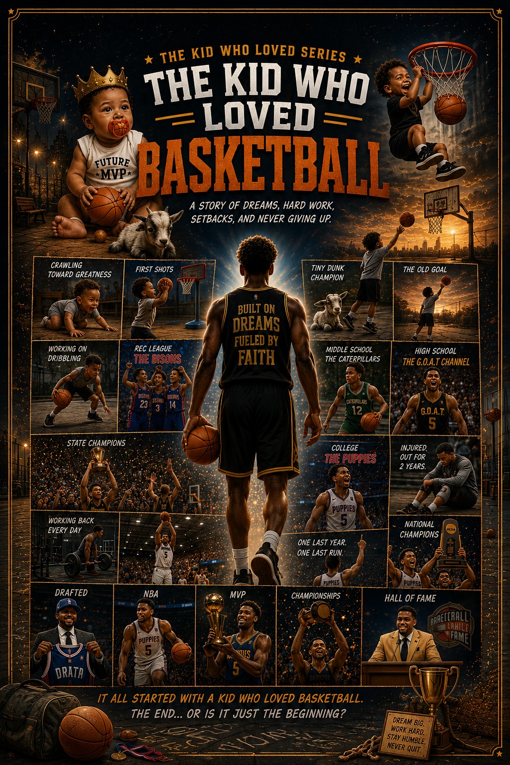 The Kid Who Loved Basketball cover