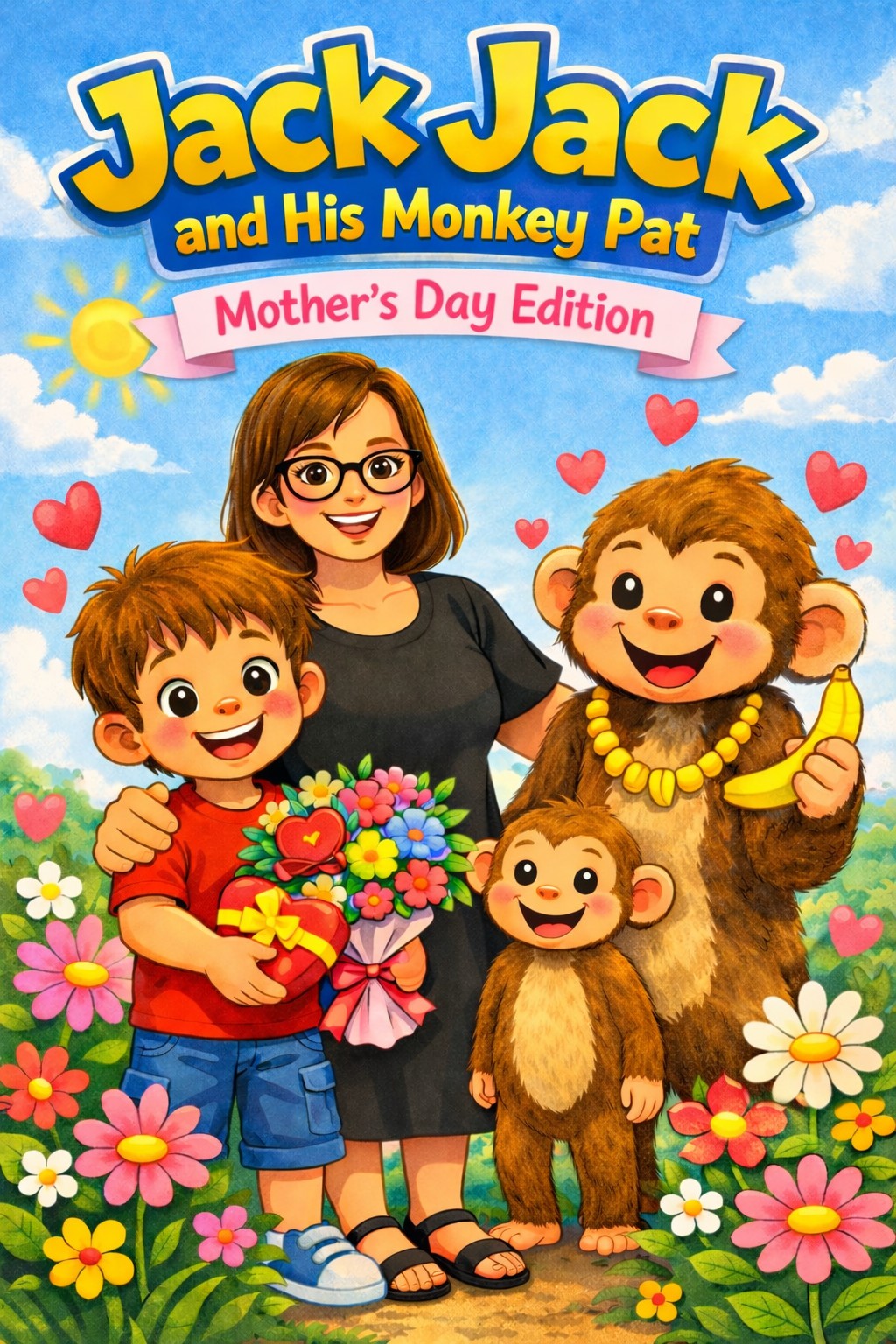 Jack Jack and His Monkey Pat: Mother's Day Edition cover