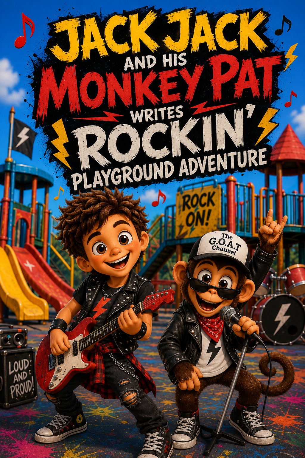 Jack Jack and His Monkey Pat: Rockin' Playground Adventure cover