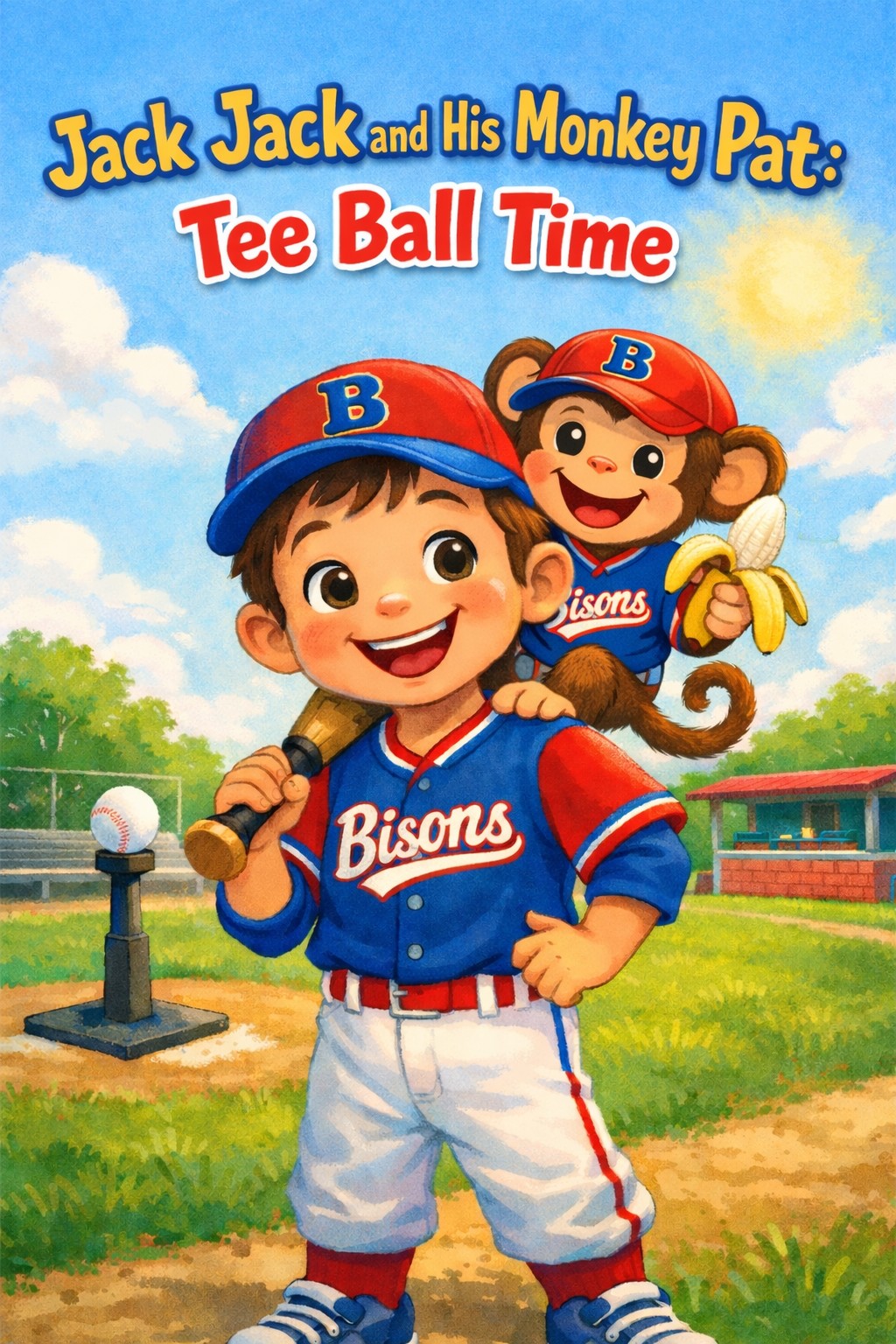 Jack Jack and His Monkey Pat: Tee Ball Time cover