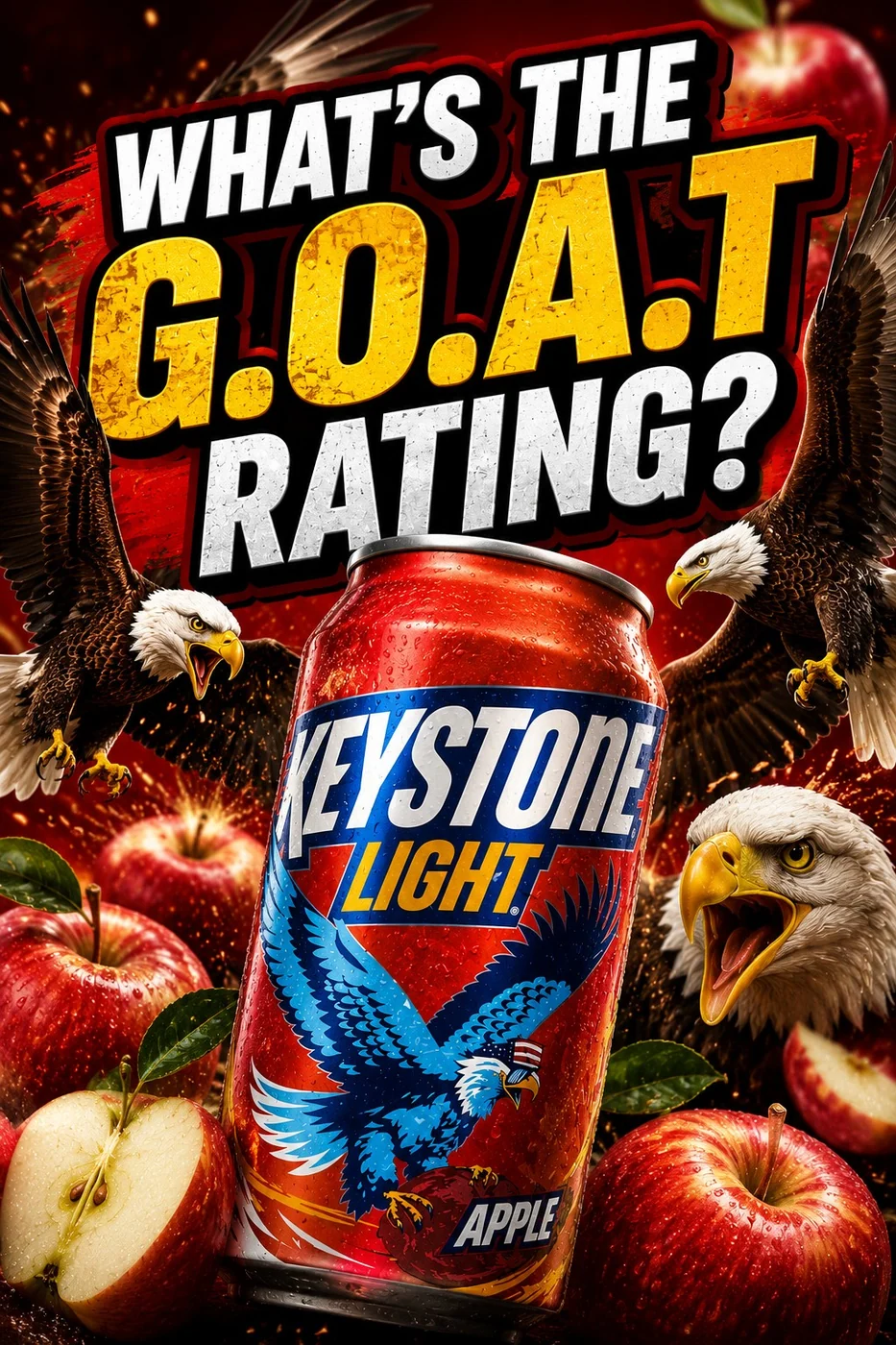 Keystone Light Apple